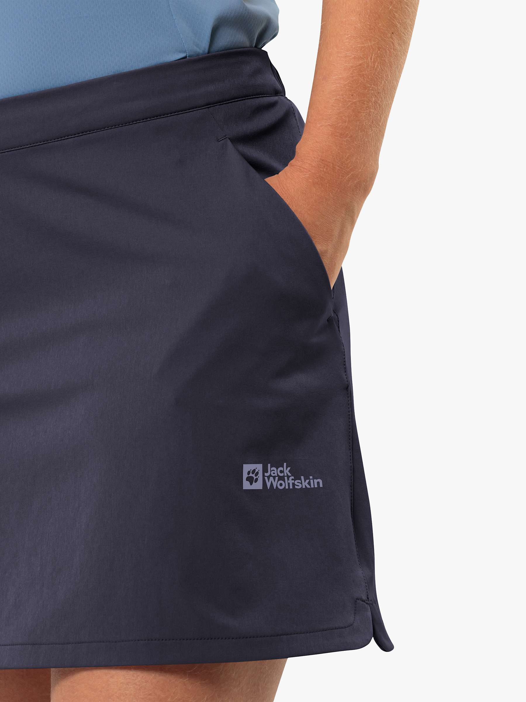 Buy Jack Wolfskin Hiking Alpine Skort, Graphite Online at johnlewis.com