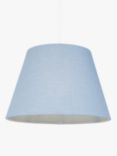 John Lewis Sophia Tapered Lampshade, Lake Blue