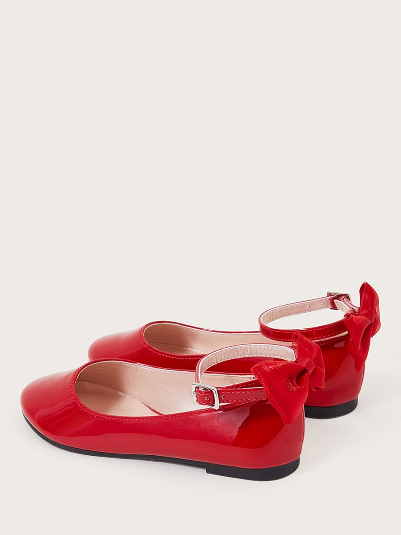 Kids red sale ballet flats