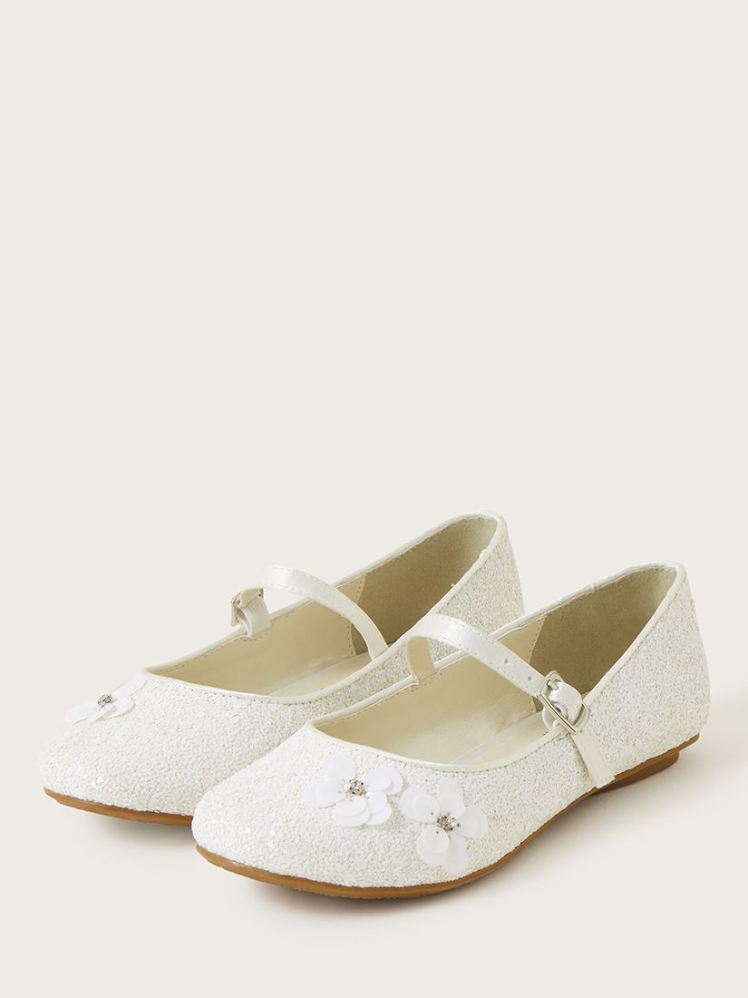 Ivory sale ballerina shoes