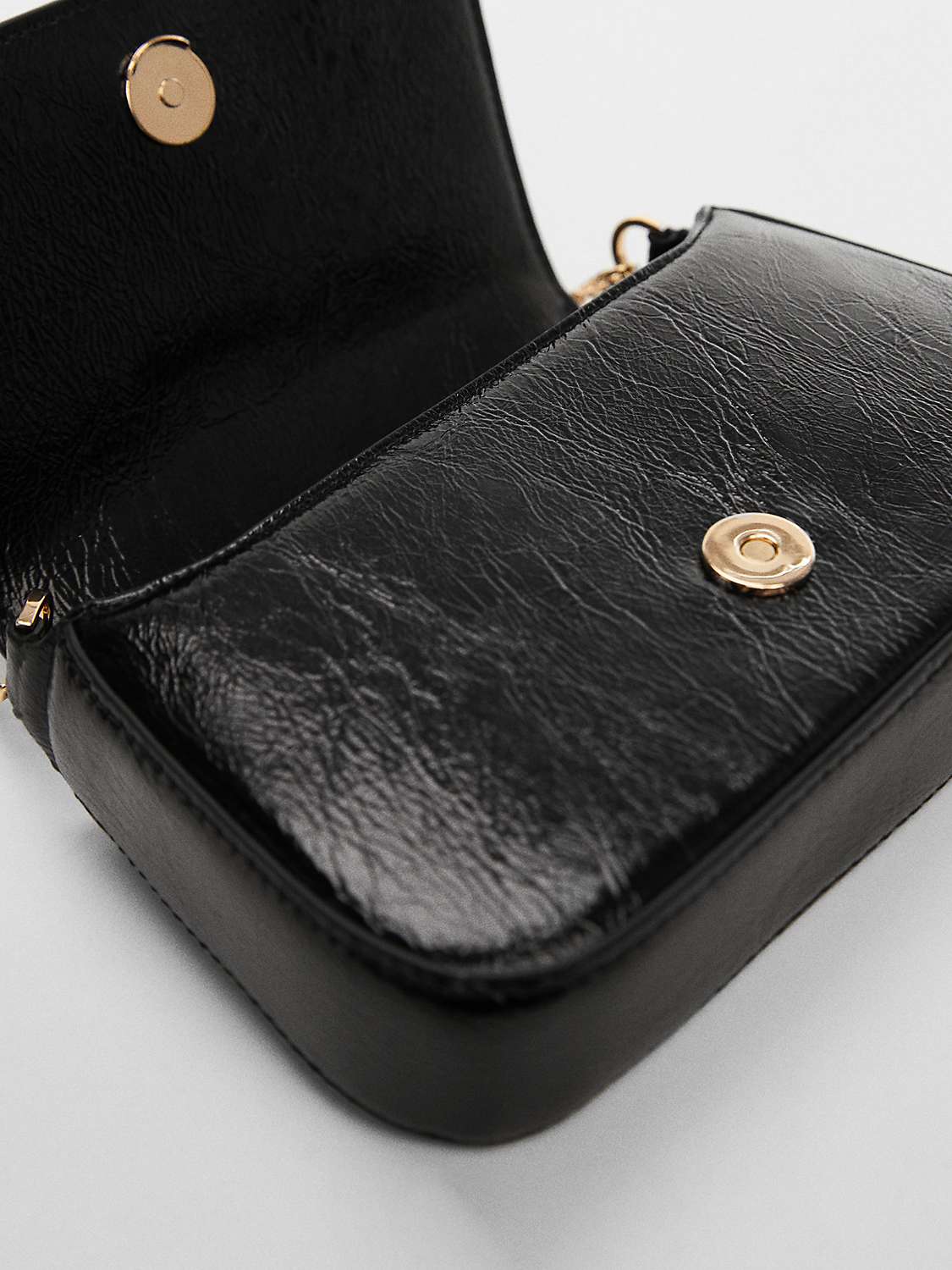Buy Mango Ice Patent Faux Leather Handbag Online at johnlewis.com