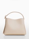 Mango Winnie Small Shopper Bag, Natural White