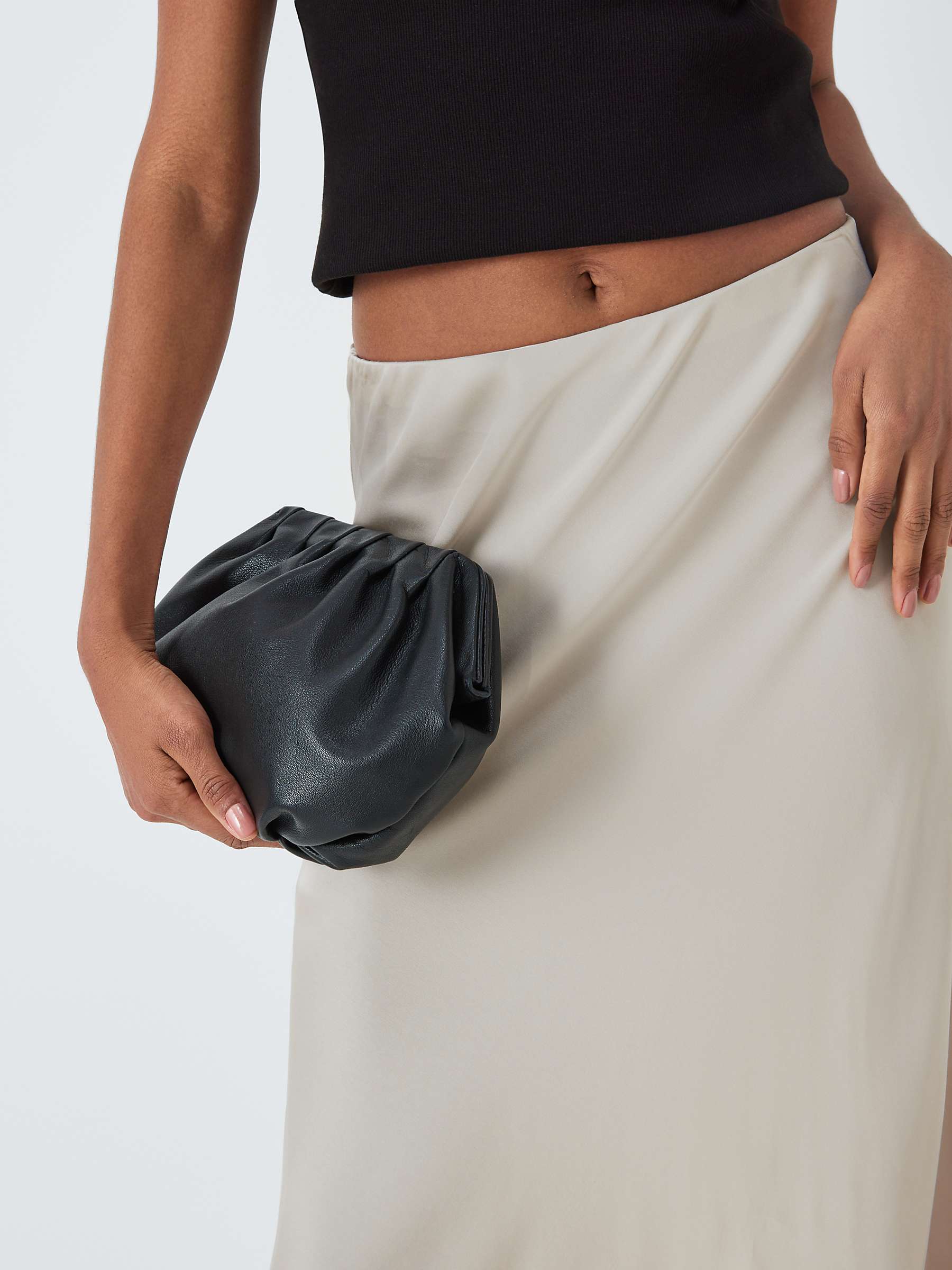 Buy Vivere By Savannah Miller Eden Satin Asymmetric Hem Midi Skirt Online at johnlewis.com