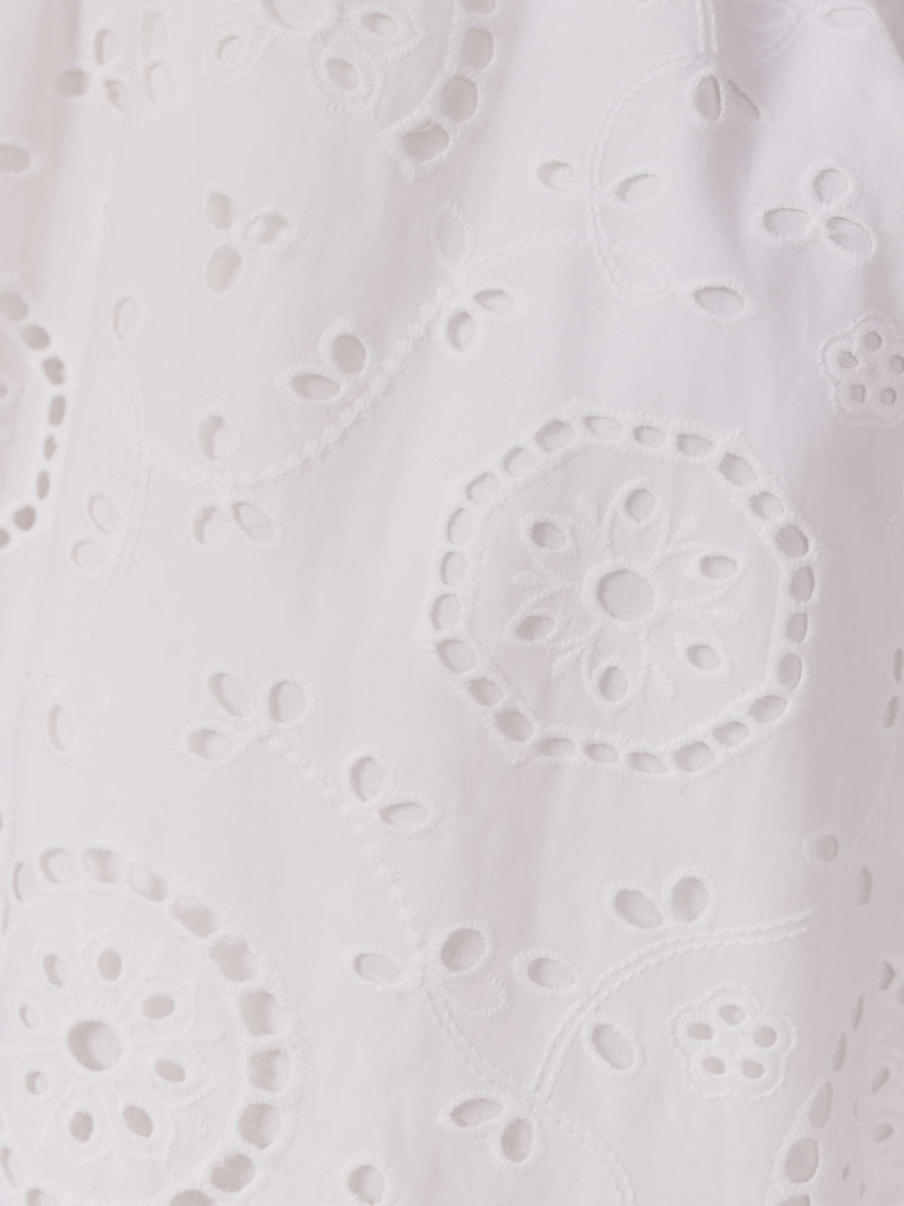 Buy Vivere By Savannah Miller Stella Broderie Anglaise Maxi Dress, White Online at johnlewis.com