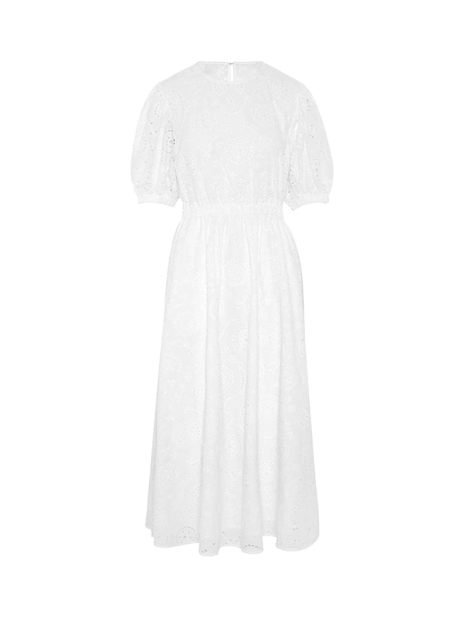 Buy Vivere By Savannah Miller Stella Broderie Anglaise Maxi Dress, White Online at johnlewis.com