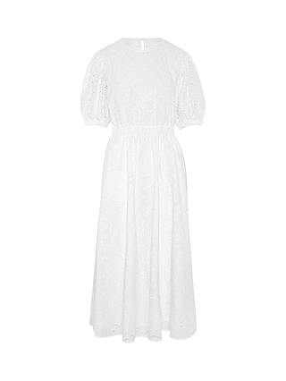 Vivere By Savannah Miller Stella Broderie Anglaise Maxi Dress, White