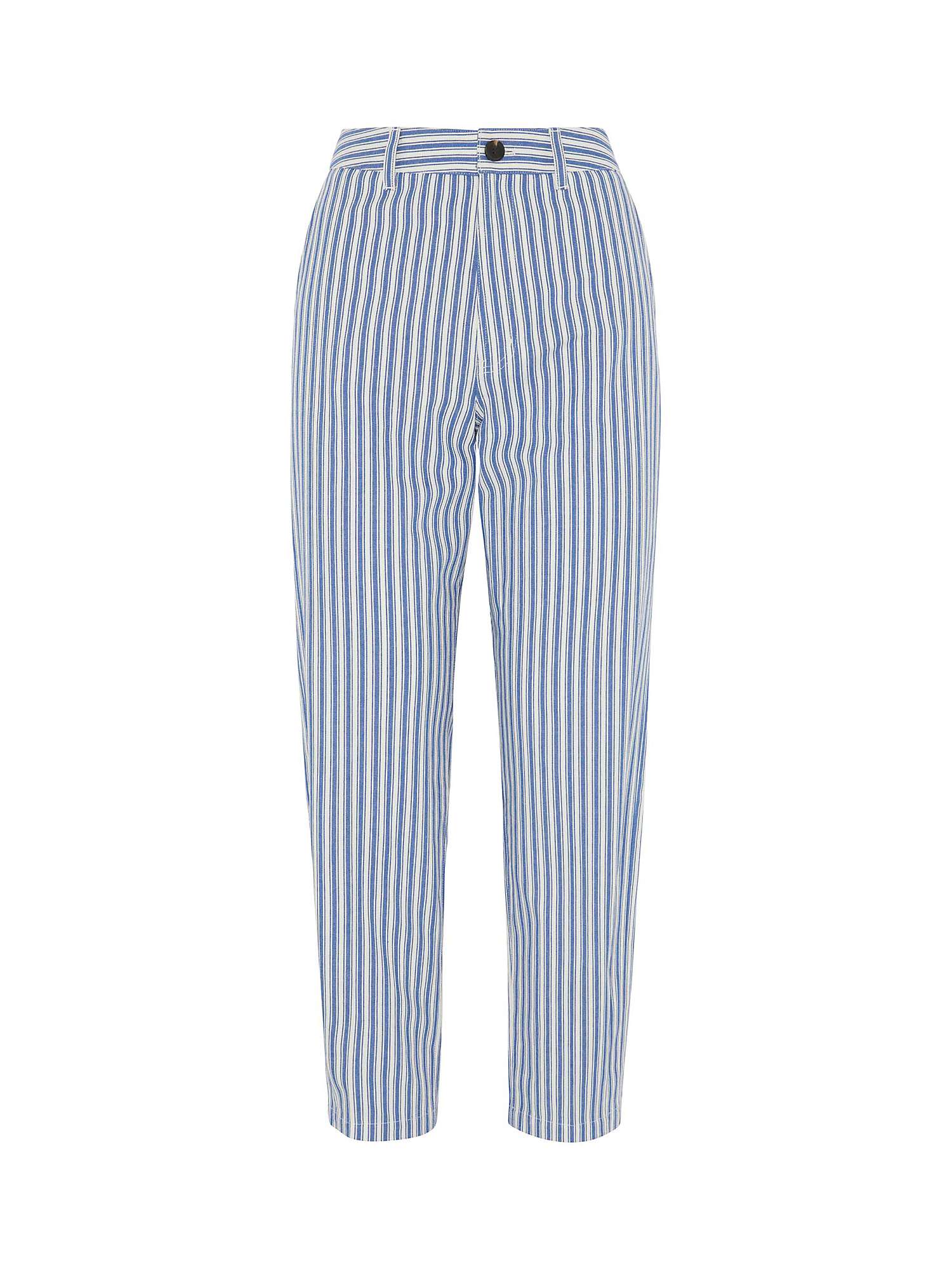 Buy Vivere By Savannah Miller Joseph Stripe Tapered Trousers, Indigo/White Online at johnlewis.com