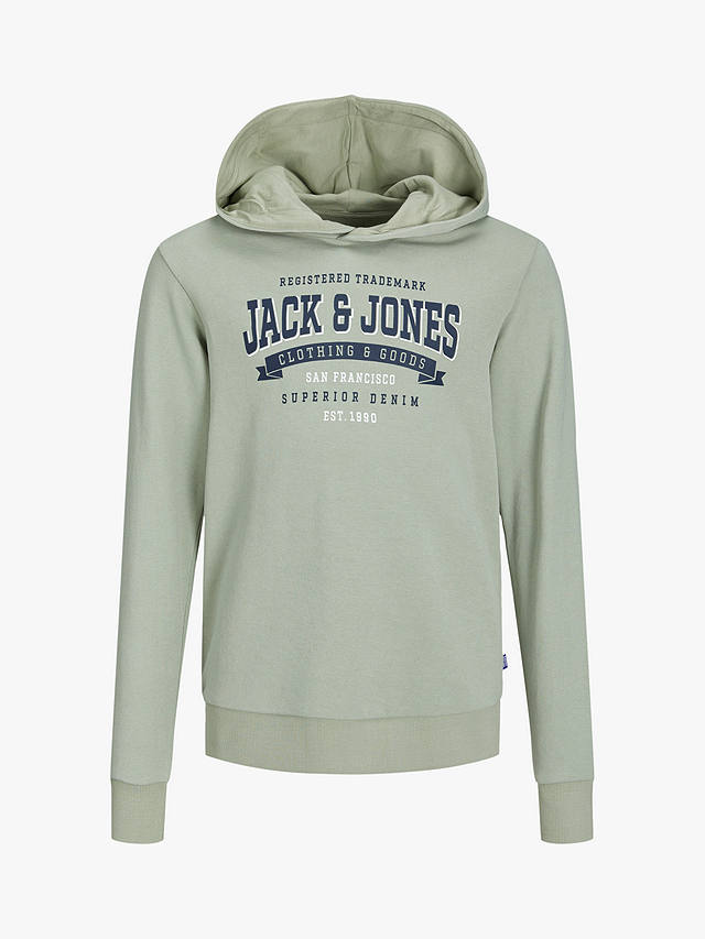 Jack & Jones Kids' Logo Hoodie, Desert Sage