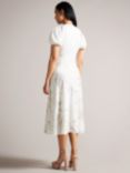 Ted Baker Magylee Ponte Bodice Dress, Ivory, Ivory