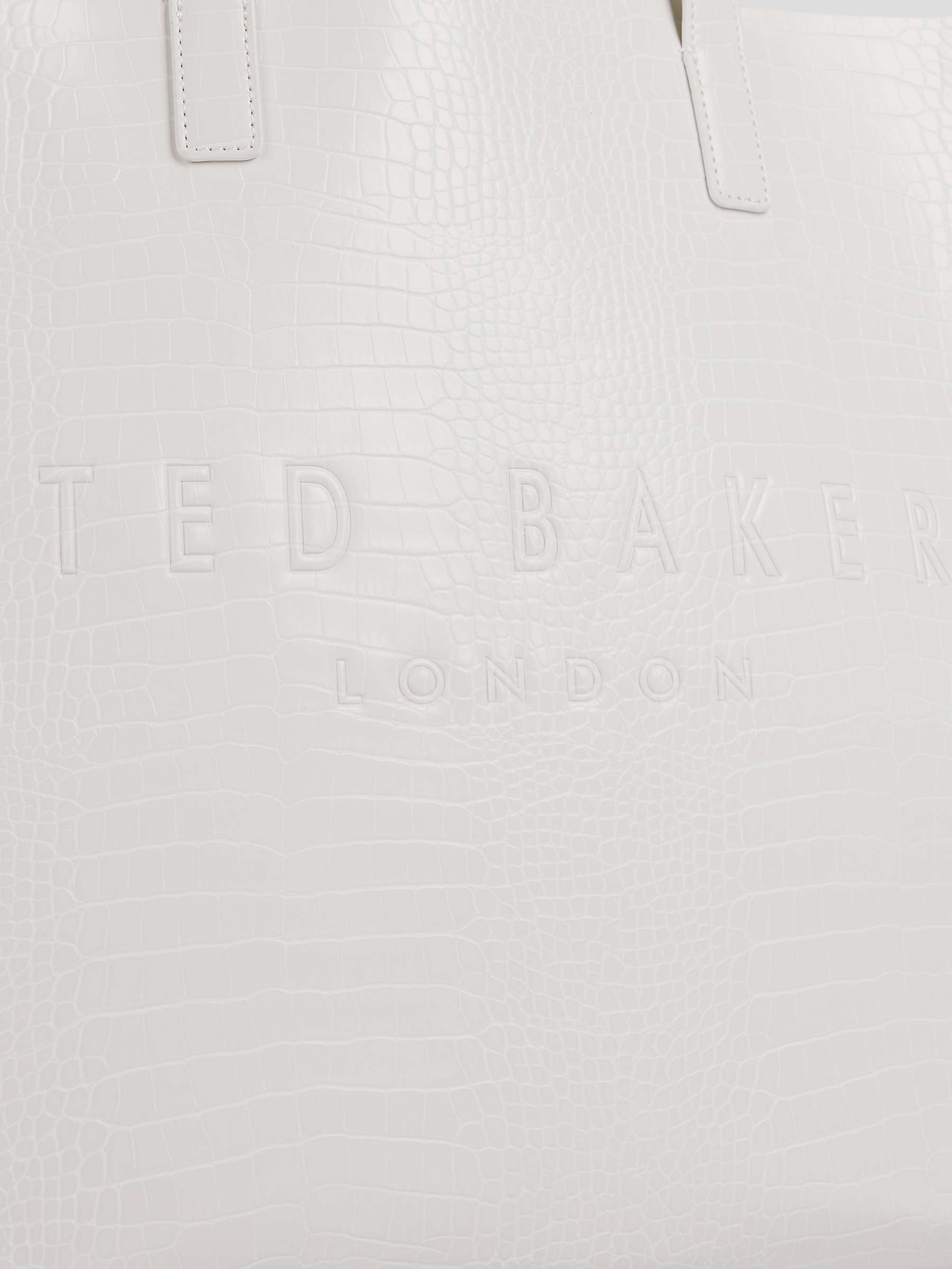 Buy Ted Baker Croccon Large Icon Shopper Bag Online at johnlewis.com
