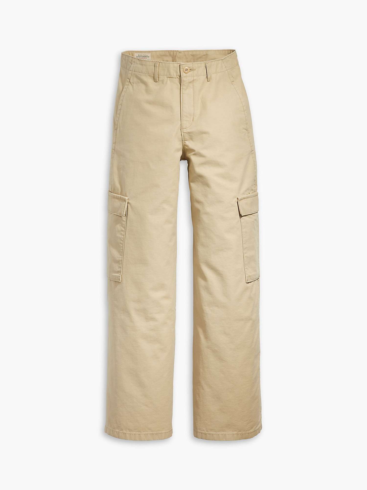 Buy Levi's Baggy Cargo Trousers, Safari Online at johnlewis.com