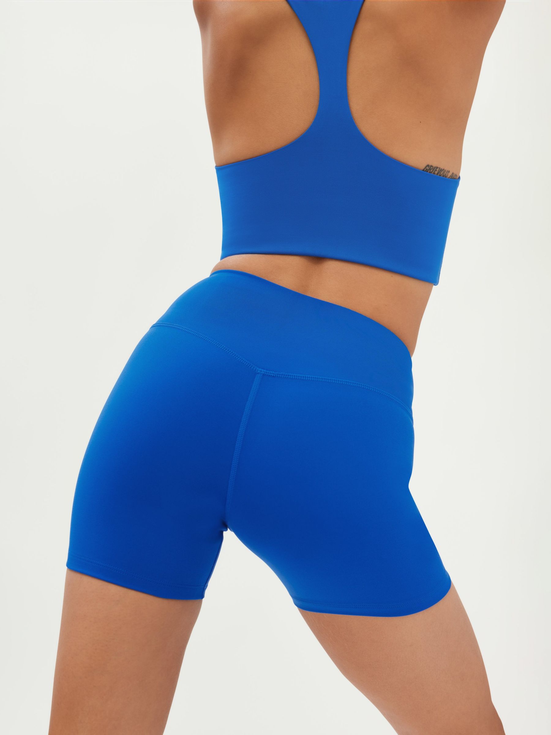 Buy Girlfriend Collective Float High Rise Shorts, Ultramarine Lab Online at johnlewis.com