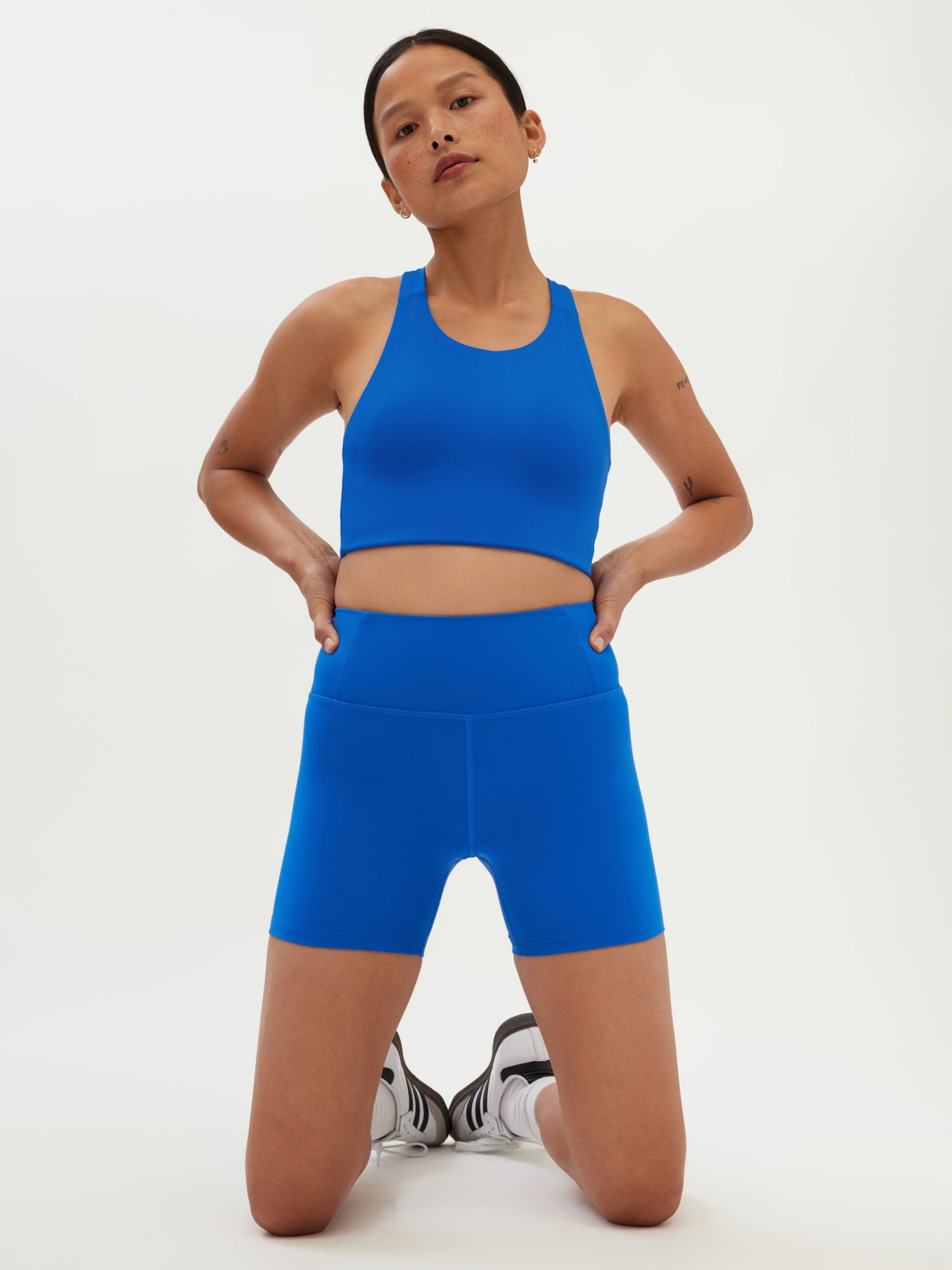 Girlfriend Collective Float High Rise Shorts, Ultramarine Lab, XL
