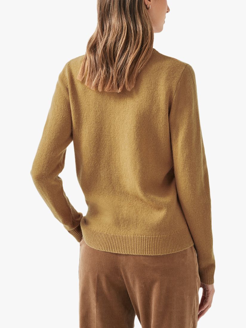 Buy Radley Harlequin Argyle Wool Blend Jumper, Camel Online at johnlewis.com