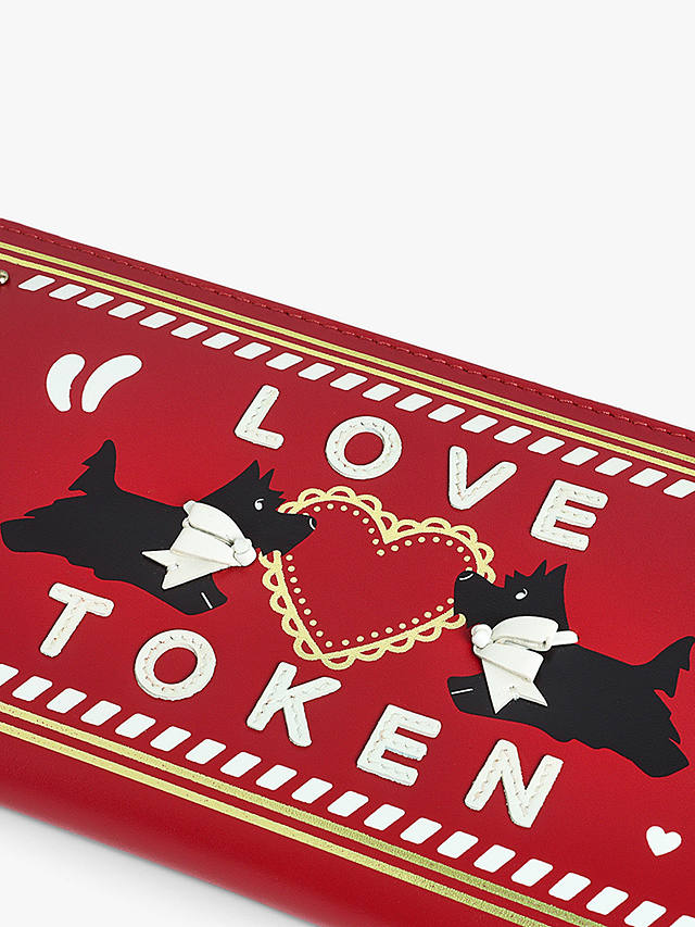 Radley Valentine's Love Token Matinee Leather Purse, Poinsettia