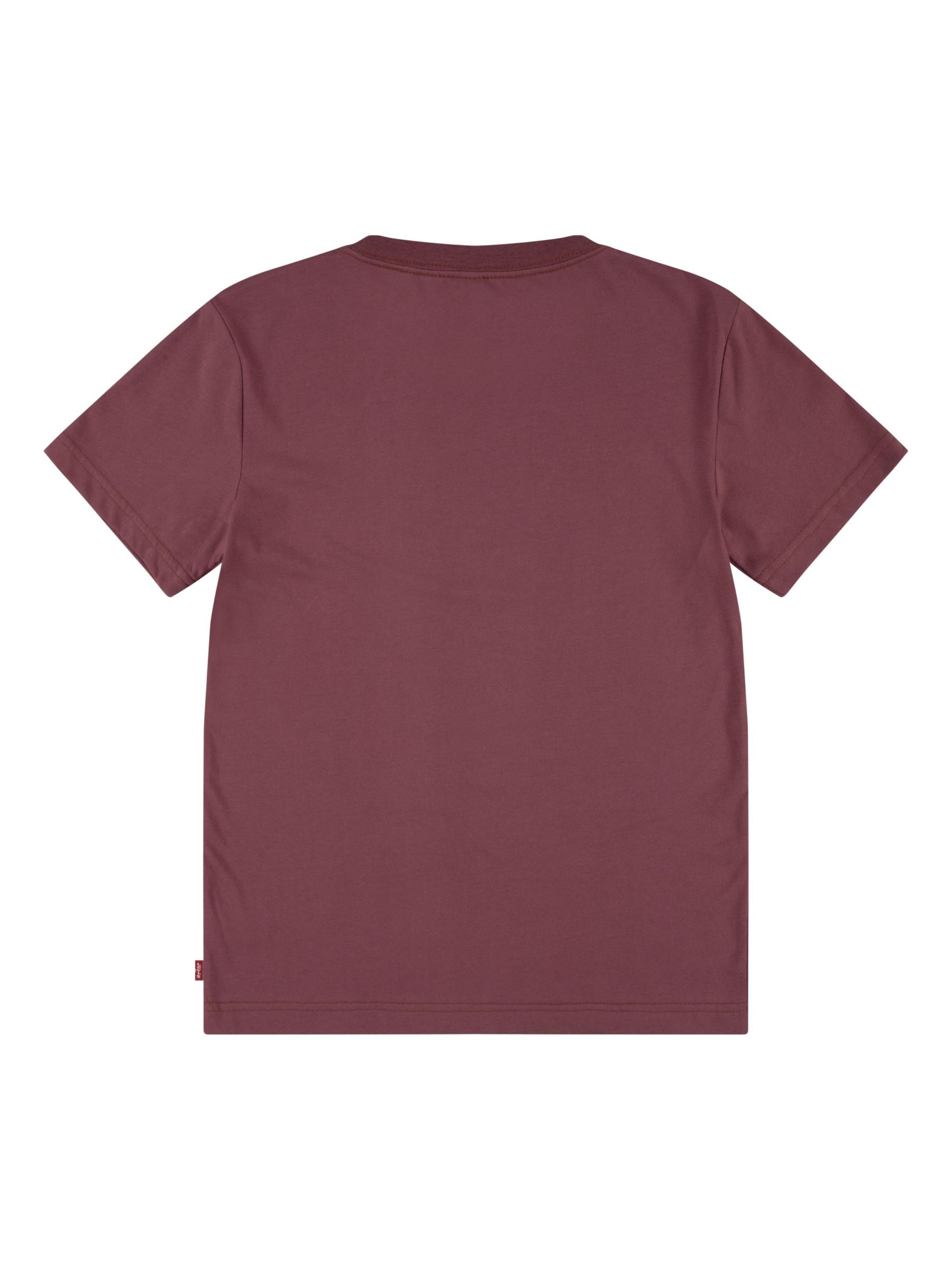 Levi's Kids' All Natural Logo T-Shirt, Roan Rouge, 14 years