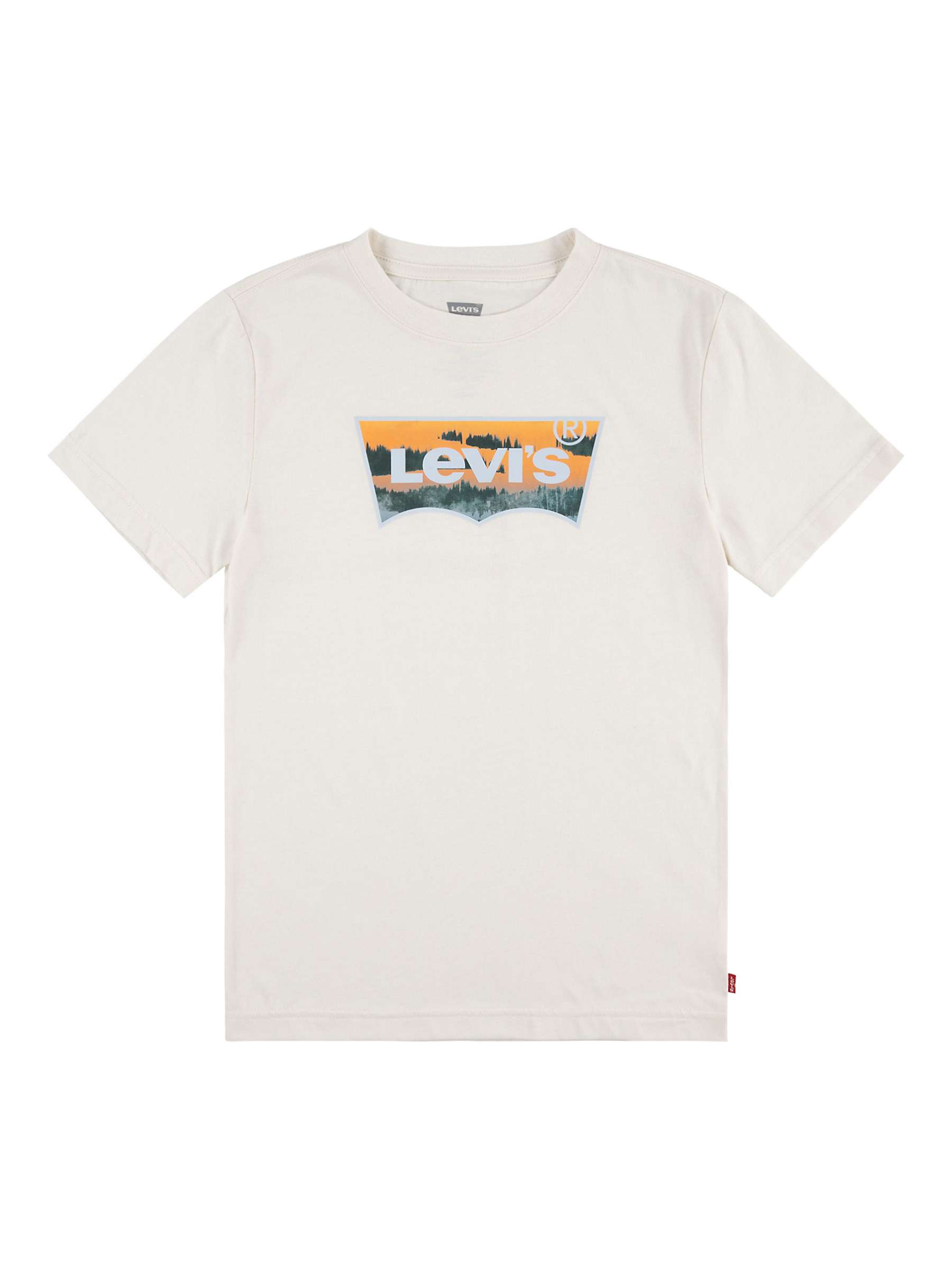 Buy Levi's Kids' Graphic Batwing Logo T-Shirt, Birch Online at johnlewis.com