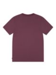 Levi's Kids' Hit Mini Batwing Logo Short Sleeve T-Shirt, Roan Rouge