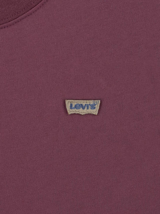 Levi's Kids' Hit Mini Batwing Logo Short Sleeve T-Shirt, Roan Rouge