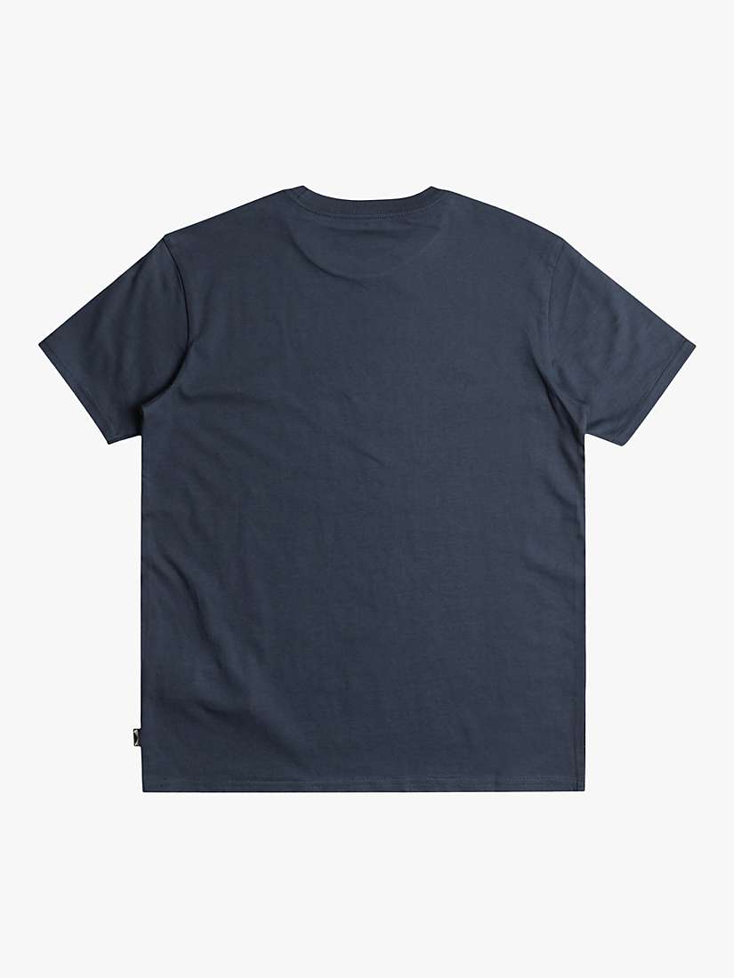 Buy Billabong Kids' Logo T-Shirt, Denim Blue Online at johnlewis.com
