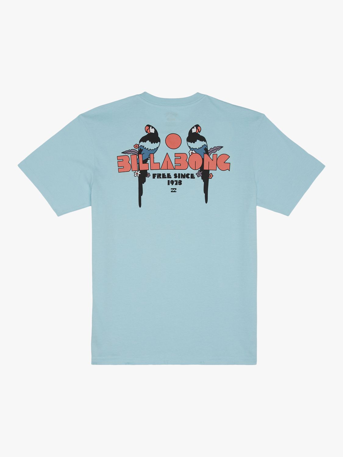 Billabong Kids' Lounge Short Sleeve T-Shirt, Coastal, 14 years