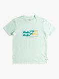 Billabong Kids' Wave Short Sleeve T-Shirt, Seaglass, Seaglass