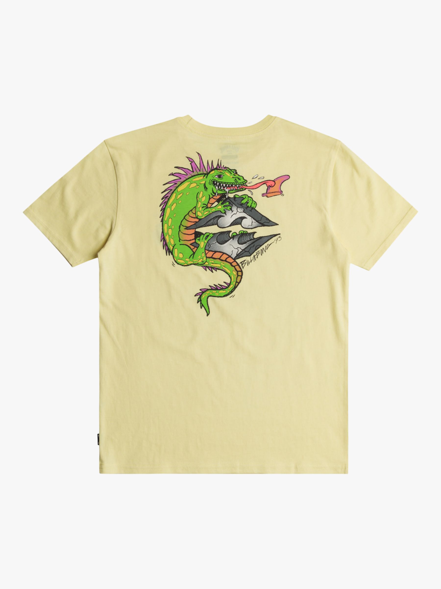 Buy Billabong Kids' Iguana King Short Sleeve T-Shirt, Pomelo Online at johnlewis.com