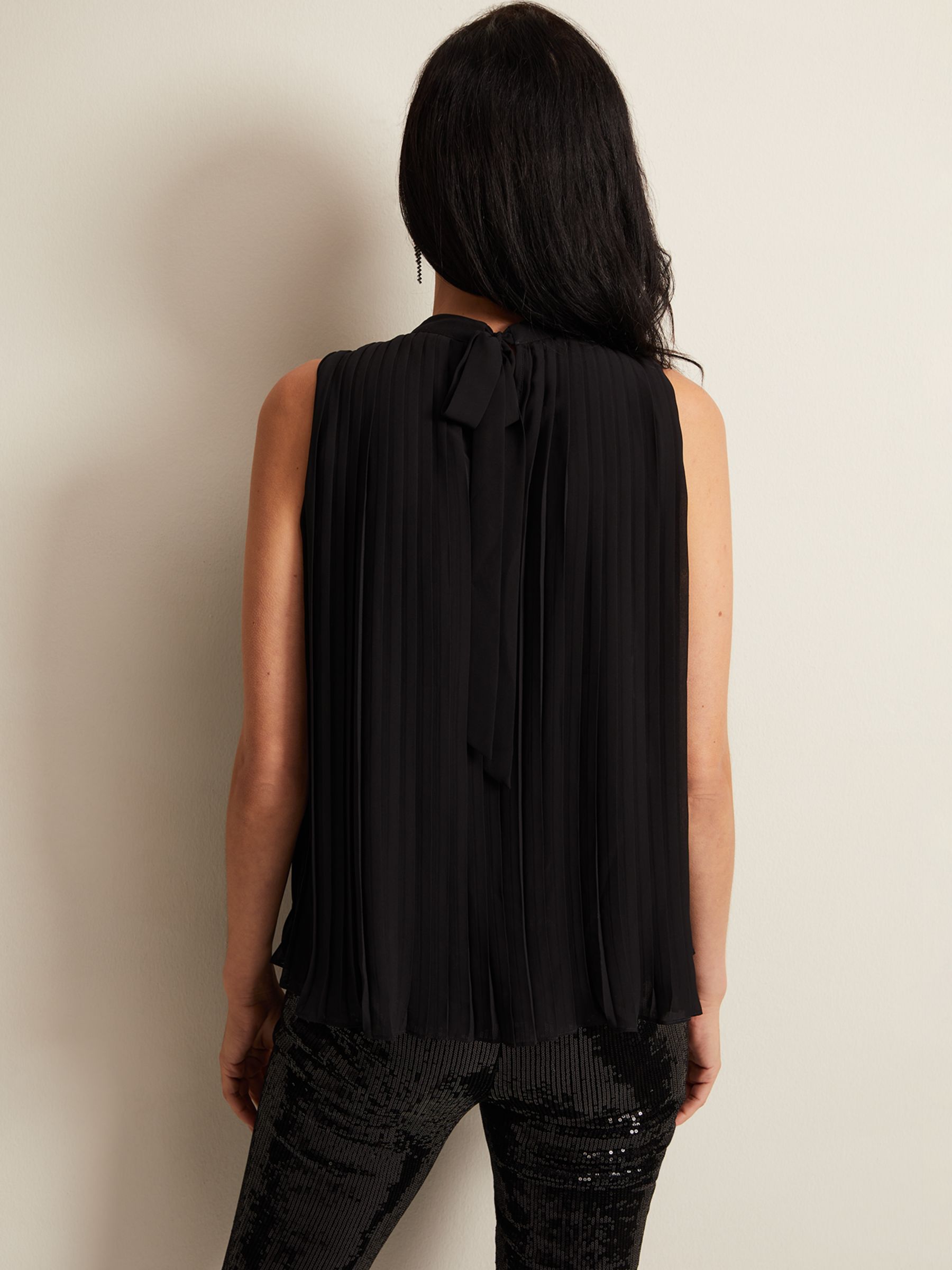 Buy Phase Eight Nina Pleated Top Online at johnlewis.com
