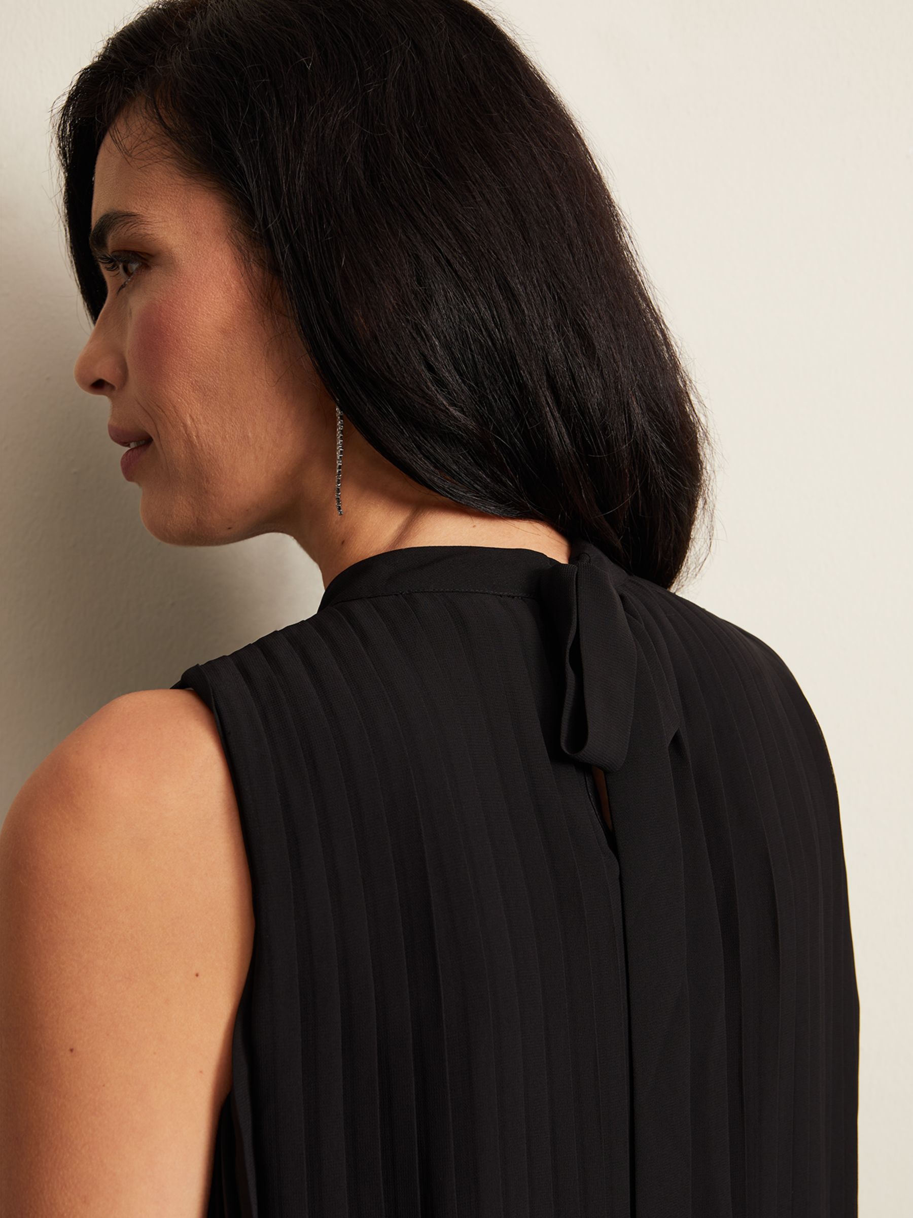 Buy Phase Eight Nina Pleated Top Online at johnlewis.com