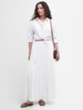 Barbour Kelley Broderie Anglaise Maxi Skirt, White
