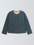 Barbour Tomorrow's Archive Selma Quilted Collarless Jacket, Chambray