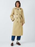 Barbour Tomorrow's Archive Saoirse Linen Blend Trench Coat, Safari