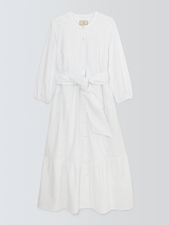 Barbour Tomorrow's Archive Piper Maxi Shirt Dress, White