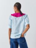 Batsheva x Laura Ashley Sioned Shells Shirt, Blue