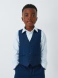 John Lewis Heirloom Collection Twill Waistcoat, Navy