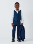 John Lewis Heirloom Collection Twill Waistcoat, Navy