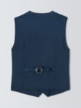 John Lewis Heirloom Collection Twill Waistcoat, Navy