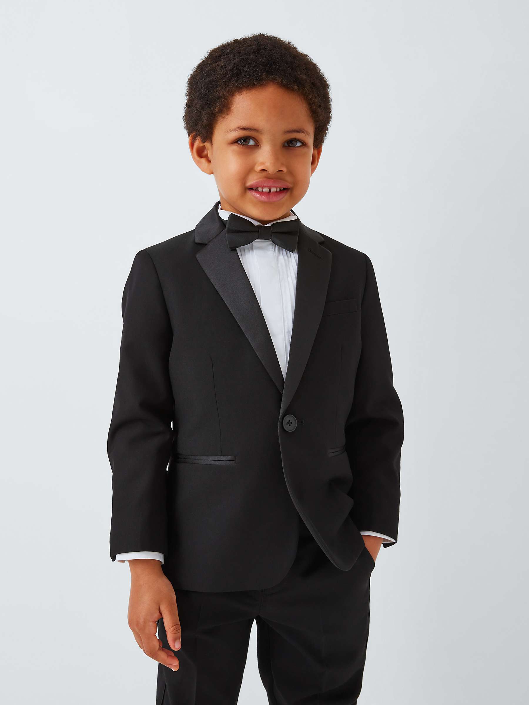 Buy John Lewis Heirloom Collection Kids' Tuxedo Suit Jacket, Black Online at johnlewis.com