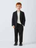 John Lewis Heirloom Collection Kids' Tailored Twill Trousers, Black