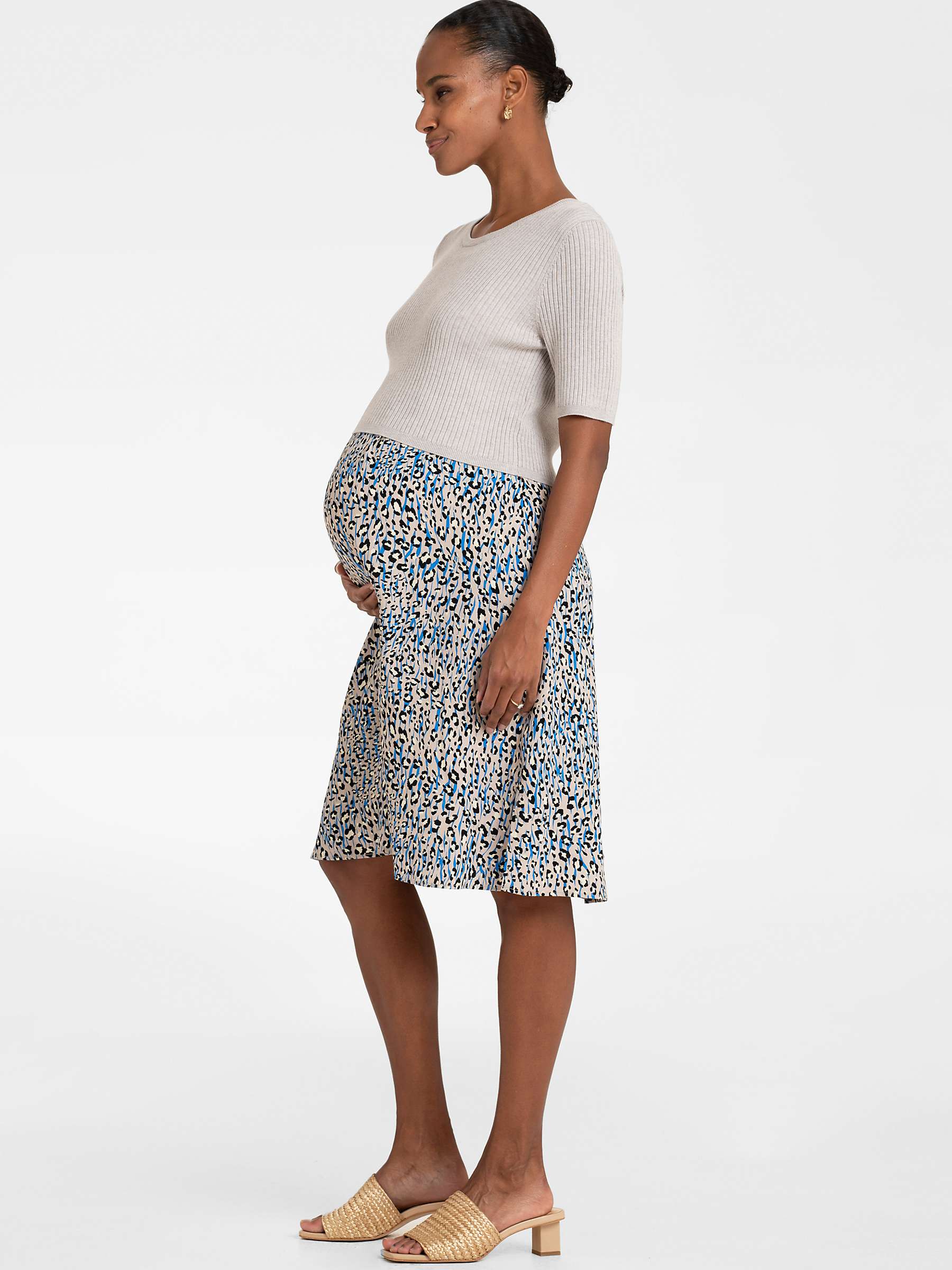 Buy Seraphine Micaela 2-in-1 Animal Print Maternity Dress, Multi Online at johnlewis.com