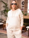 Seraphine Perdita Maternity & Nursing Hoodie, Cream