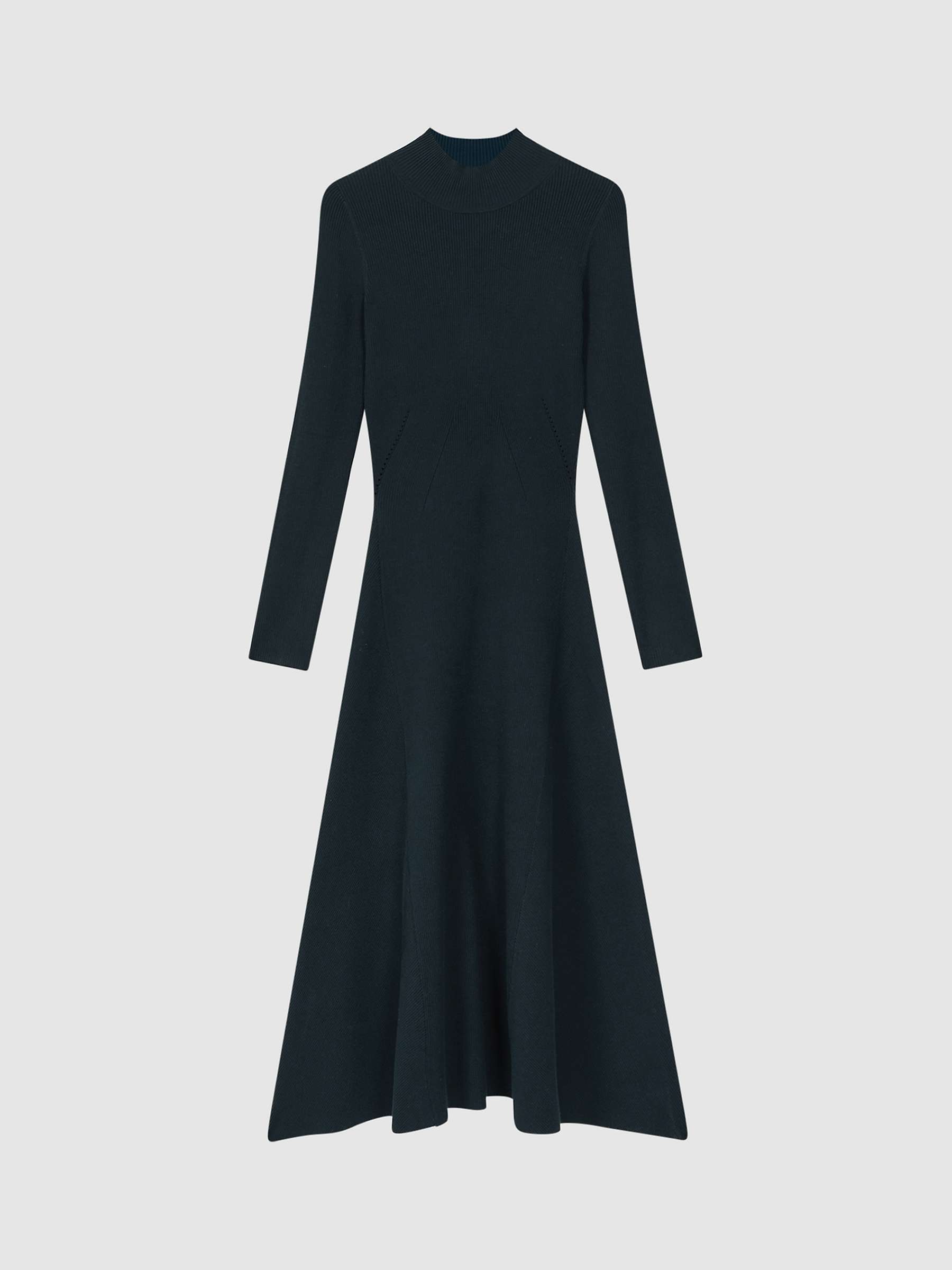 Buy Reiss Chrissy Ribbed Midi Dress Online at johnlewis.com