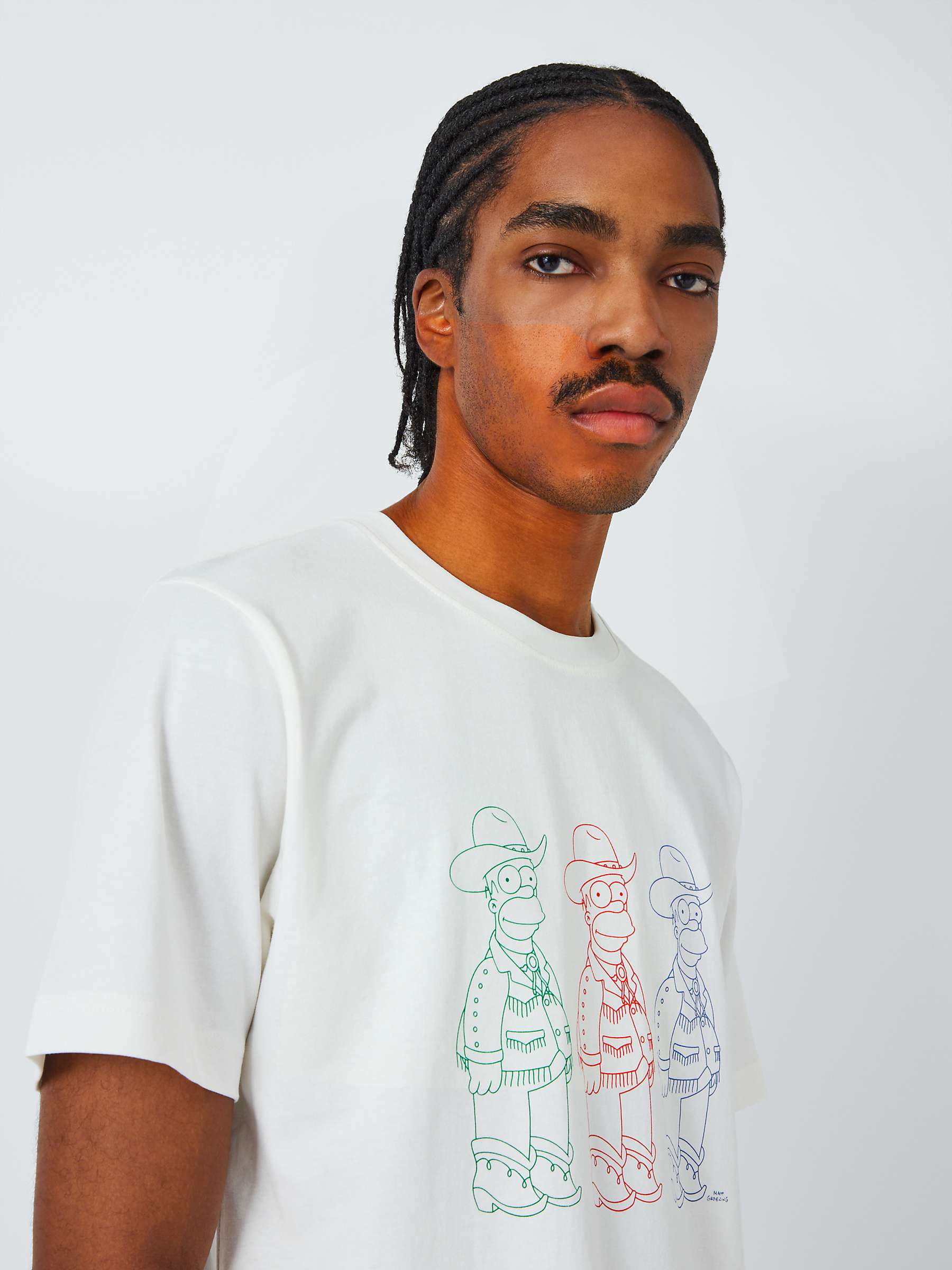Buy ANYDAY X The Simpsons Homer T-Shirt Online at johnlewis.com