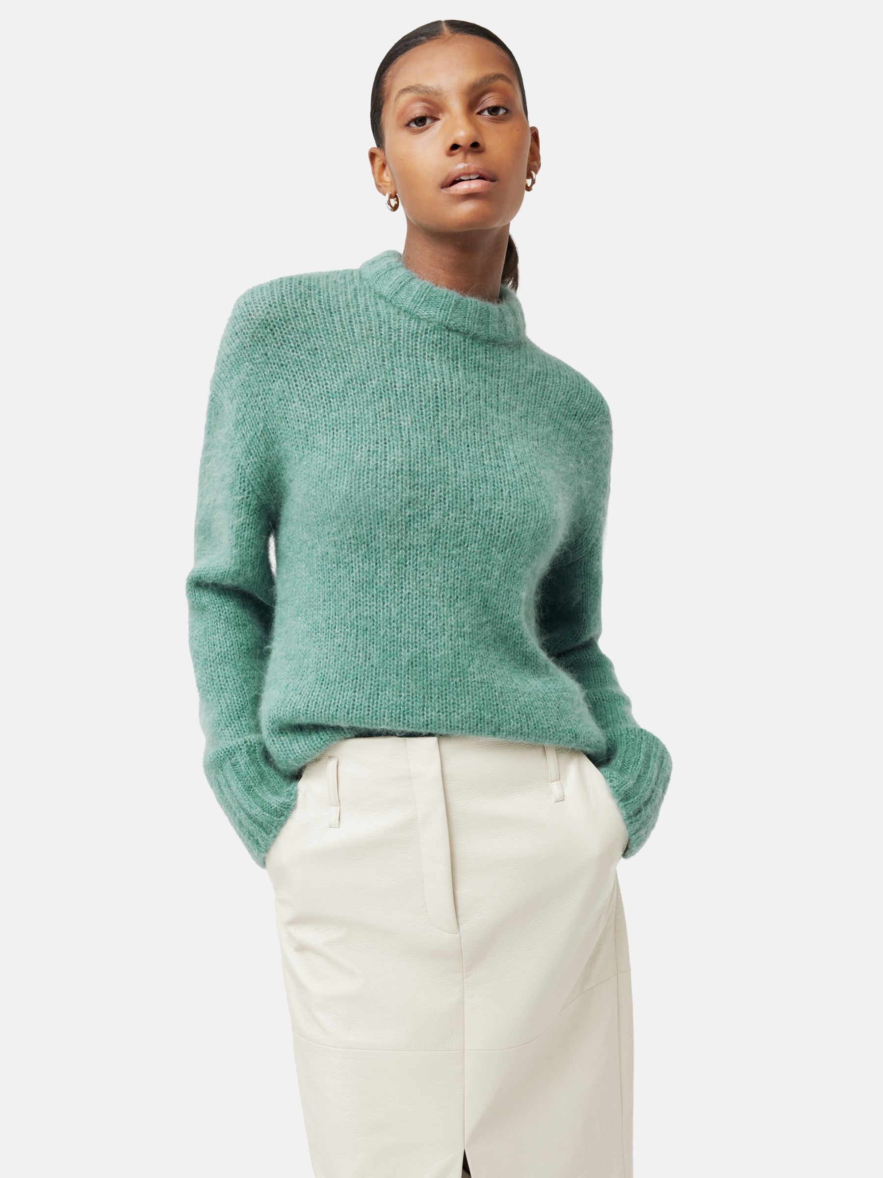 Buy Jigsaw Alpaca Blend Oversized Jumper Online at johnlewis.com