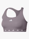 adidas Powerreact Training Sports Bra, Grey