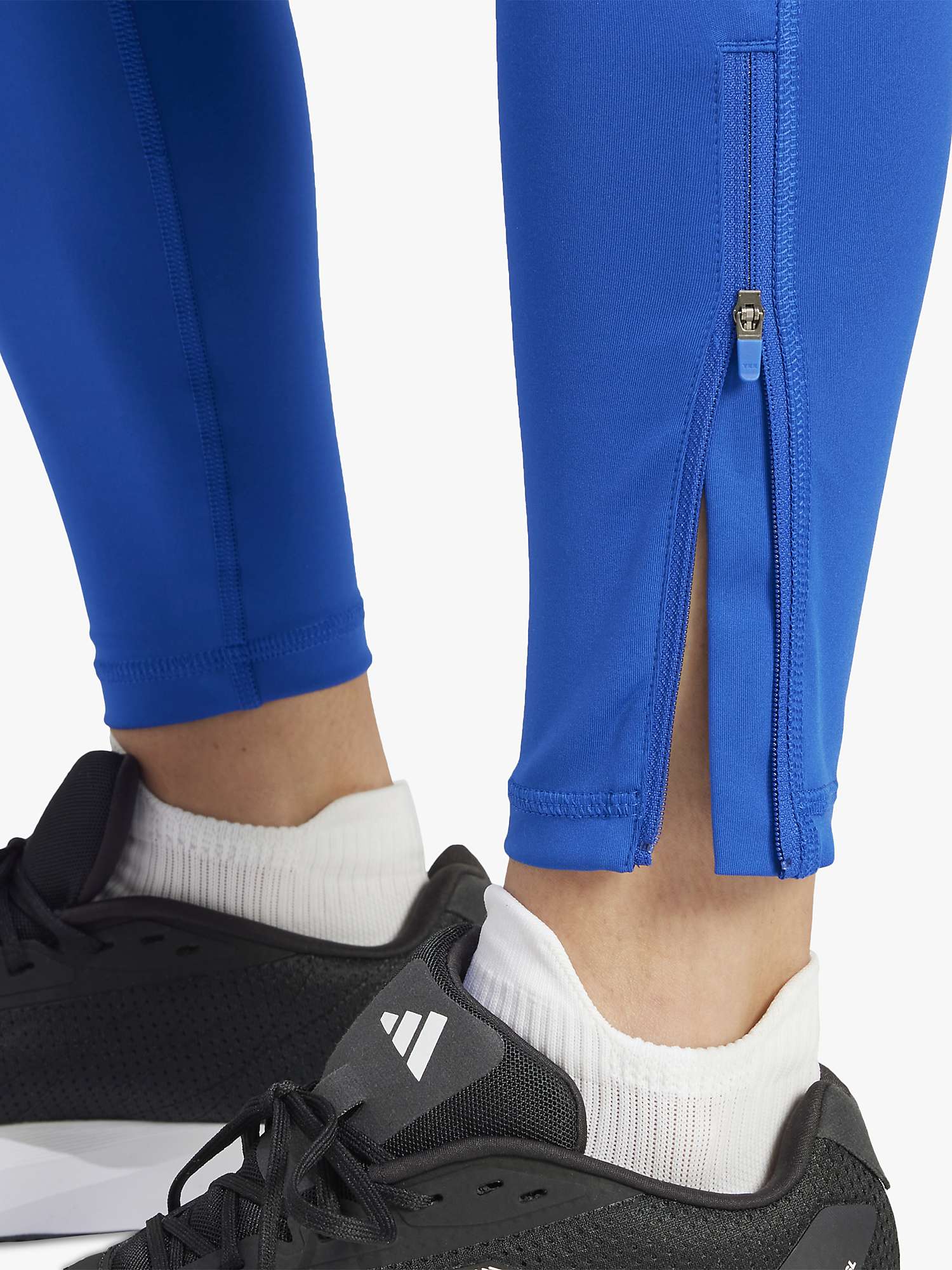 Buy adidas Adizero Essentials Full Length Leggings, Team Royal Blue Online at johnlewis.com