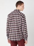 Wrangler Long Sleeve One Pocket Check Shirt, Dahlia