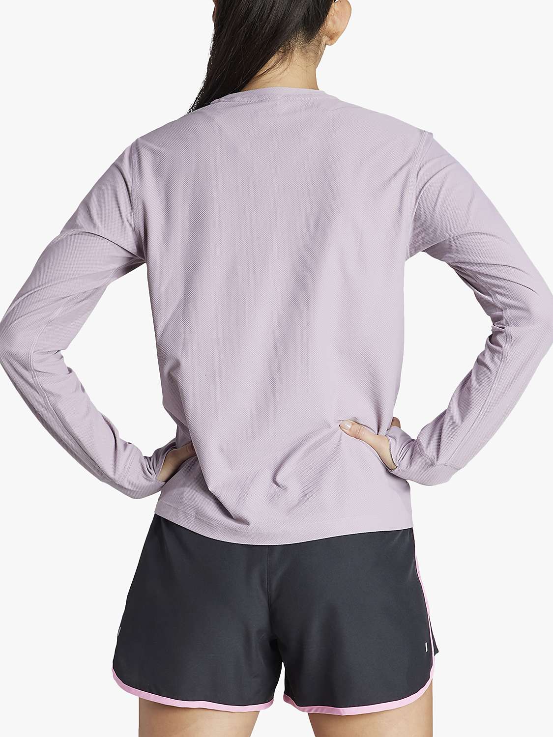 Buy adidas Own The Run Long Sleeve Recycled Running Top Online at johnlewis.com