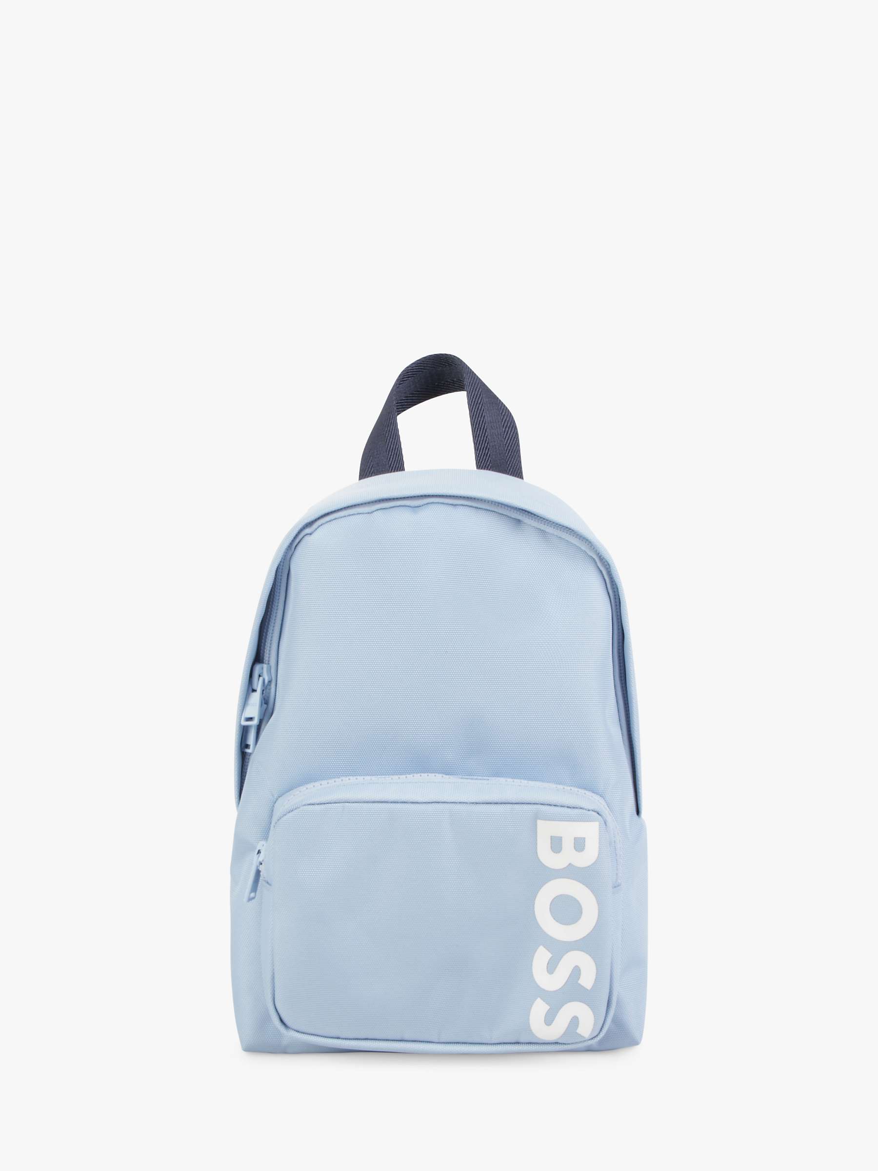 Buy BOSS Baby Small Logo Backpack, Blue Online at johnlewis.com