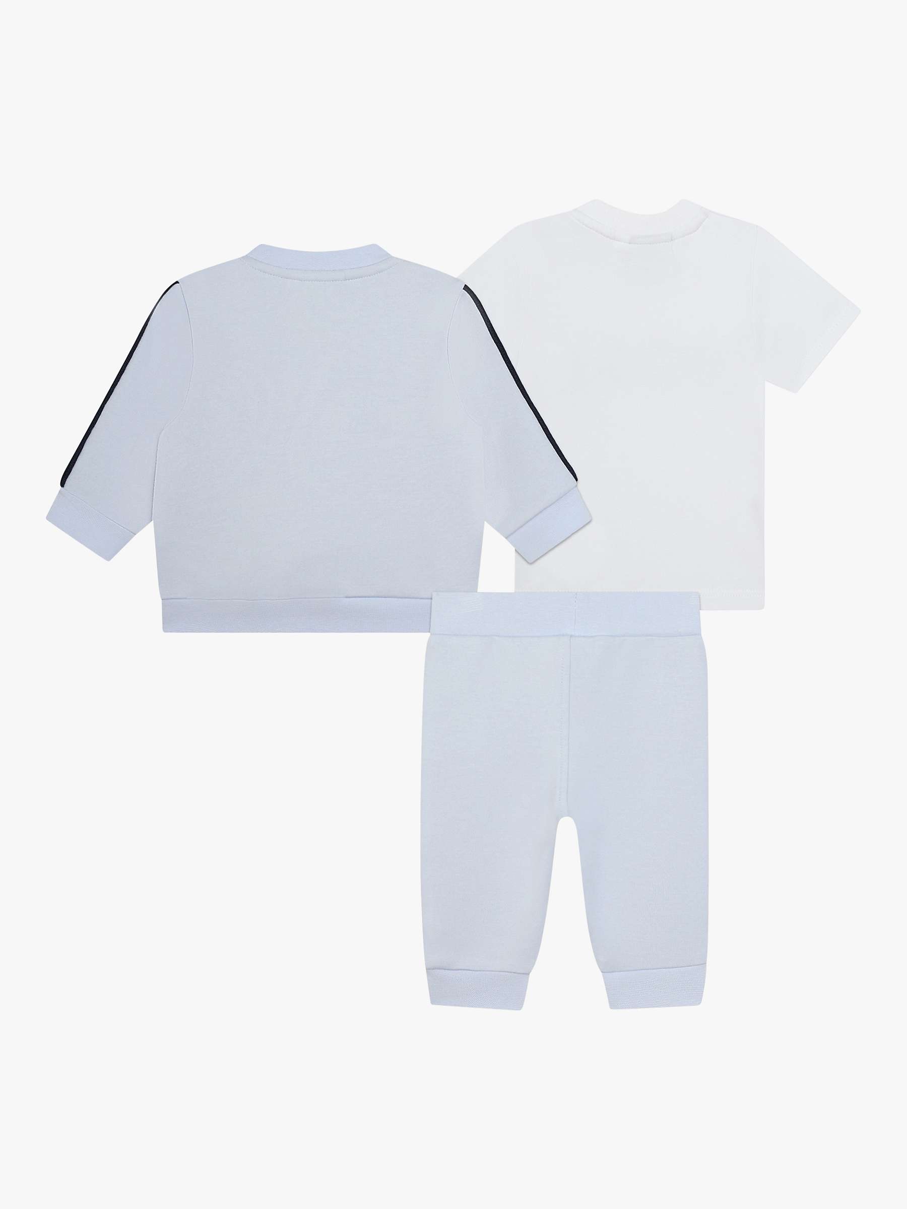Buy BOSS Baby Milano 3 Piece Tracksuit, Blue Online at johnlewis.com